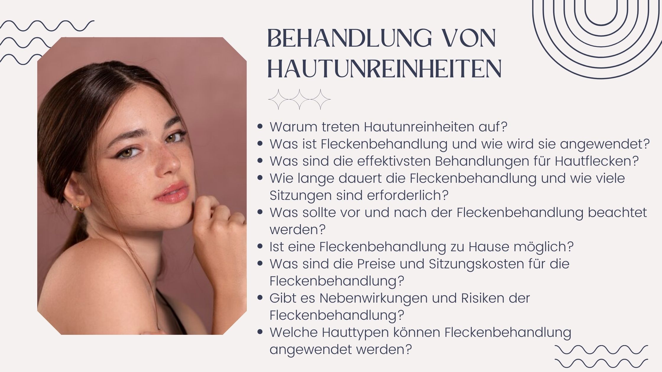 Behandlung von Hautunreinheiten