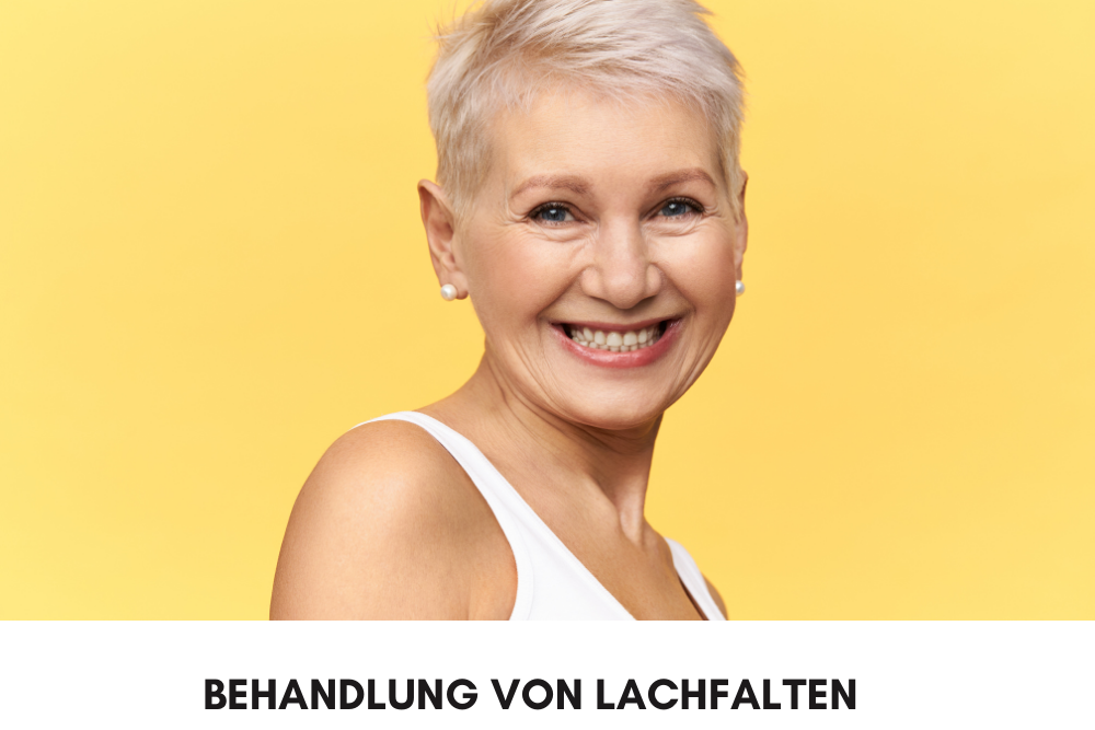 Behandlung von Lachfalten